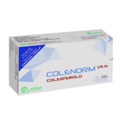 Confezione con Colenorm Plus Colesterolo Integratore per Colesterolo 30 Compresse Singole Confezione con Colenorm Plus Colesterolo Integratore per Colesterolo 30 Compresse Singole
