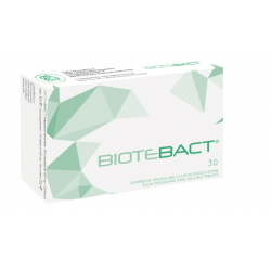 Confezione con Biotebact Integratore per Vie Respiratorie 30 Compresse Singole Confezione con Biotebact Integratore per Vie Respiratorie 30 Compresse Singole
