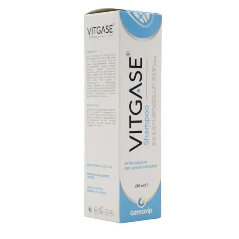 Foto Scatola Vitgase Shampoo Delicato e Detergente 250ml Foto Scatola Vitgase Shampoo Delicato e Detergente 250ml