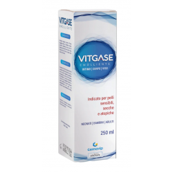 Foto Scatola Vitgase Emolliente Oleoso per Pelli Sensibili 250ml Foto Scatola Vitgase Emolliente Oleoso per Pelli Sensibili 250ml