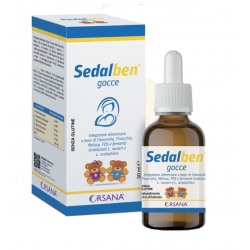 Flacone con Sedalben Gocce Integratore per Benessere Intestinale 30ml