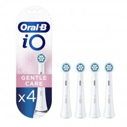 Oral-B Testine di Ricambio IO Gentle Clean per Spazzolino Elettrico Bianco 4 Pezzi Oral-B Testine di Ricambio IO Gentle Clean per Spazzolino Elettrico Bianco 4 Pezzi