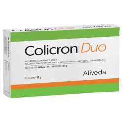 Colicron Duo Integratore per Benessere Intestino 15 Capsule +15 Compresse Singole