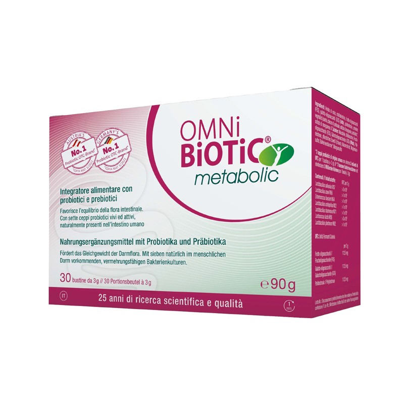 OMNi-BiOTiC Metabolic per Equilibrio Intestinale 30 Bustine da 3 g