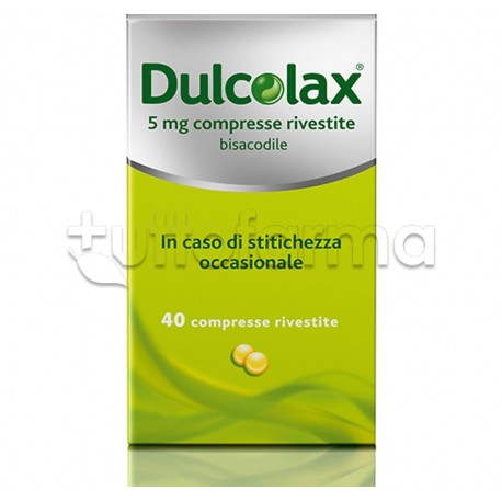 Dulcolax 40 Compresse 5 Mg per Stitichezza
