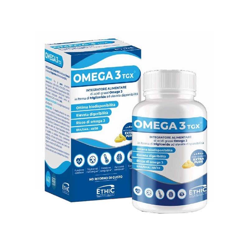 Omega3 TGX Integratore per Occhi e Cuore 60 Softgel Singoli