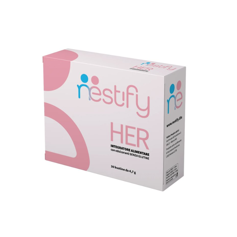 Nestify Her Integratore per Fertilità Donna 30 Bustine Singole