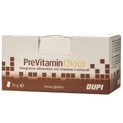 Previtamin Choco Integratore Multivitaminico Gusto Cioccolato 7 Tavolette