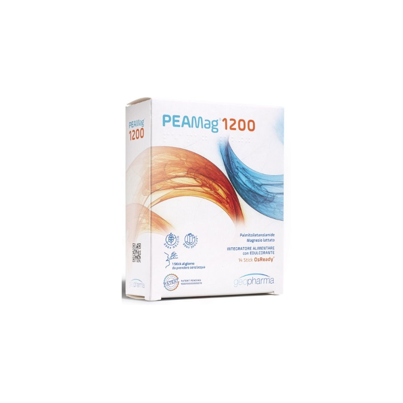 Peamag 1200 Integratore per Sistema Nervoso 14 Stick Singoli Peamag 1200 Integratore per Sistema Nervoso 14 Stick Singoli