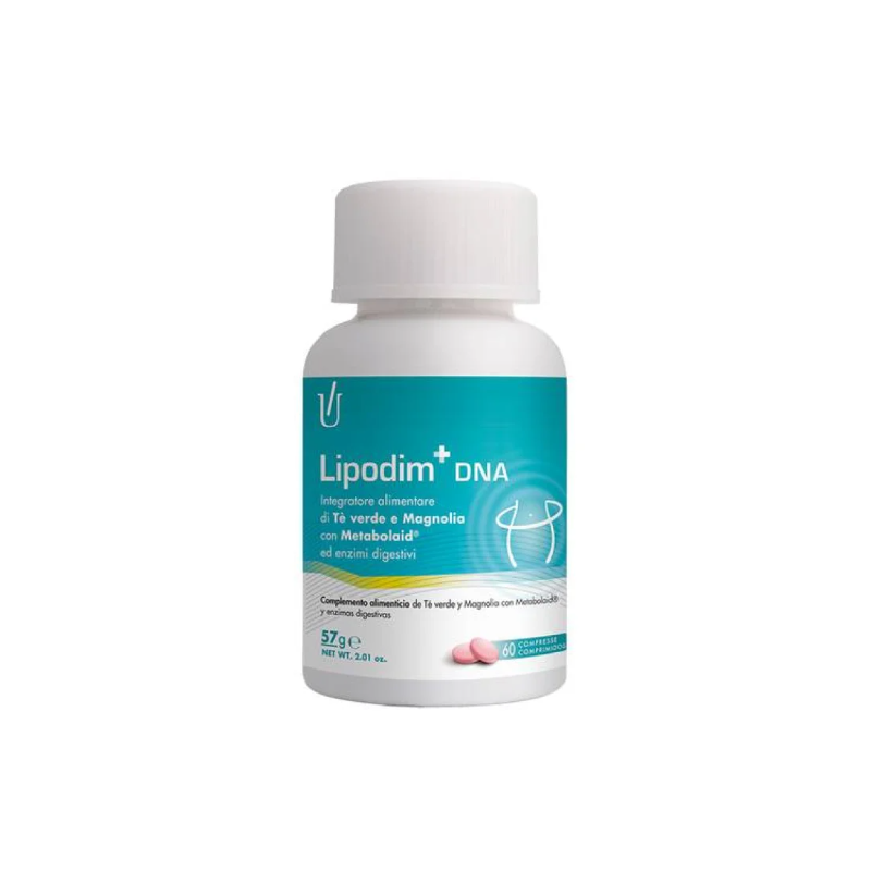 Forza Vitale Lipodim + Dna Integratore per Controllo Peso 60 Compresse Singole