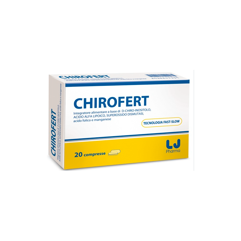 Chirofert Integratore Antiossidante 20 Compresse Singole