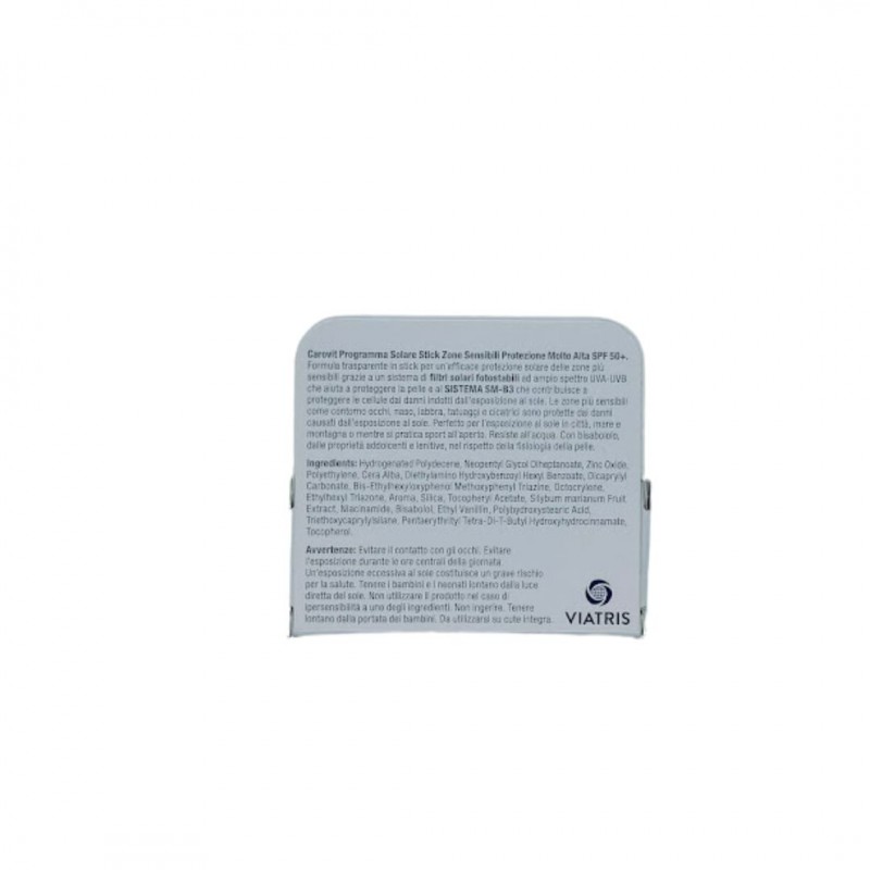 Carovit Stick SPF50+ Protezione Solare per Zone Sensibili 4 ml Carovit Stick SPF50+ Protezione Solare per Zone Sensibili 4 ml