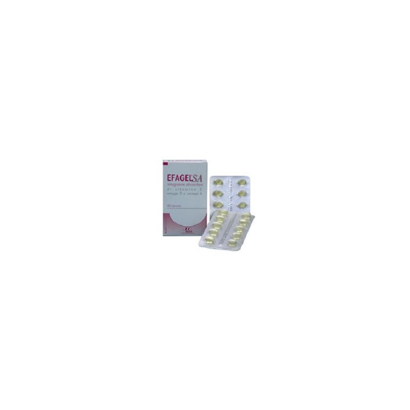 Efagel SA per Salute della Pelle 30 Capsule