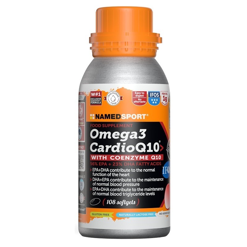 Omega3 CardioQ10 per Salute Cardiaca 108 Softgels Omega3 CardioQ10 per Salute Cardiaca 108 Softgels