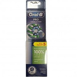 Oral-B Power Refill EB50 PRO Cross Action Bianco 5 Testine di Ricambio Oral-B Power Refill EB50 PRO Cross Action Bianco 5 Testine di Ricambio