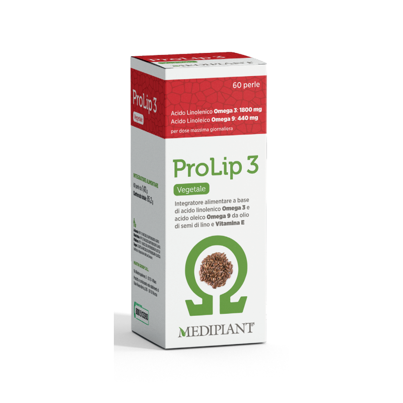 Foto di Mediplant ProLip 3 Vegetale Integratore Semi di Lino 60 Perle Foto di Mediplant ProLip 3 Vegetale Integratore Semi di Lino 60 Perle