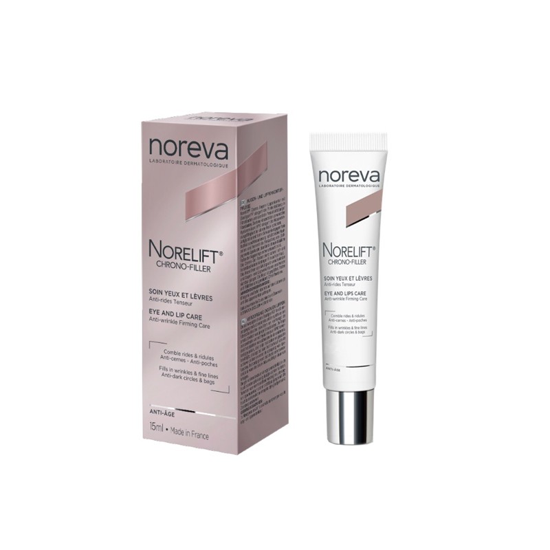 scatola di Noreva Norelift Soin Contorno Occhi e Labbra Antietà15ml scatola di Noreva Norelift Soin Contorno Occhi e Labbra Antietà15ml