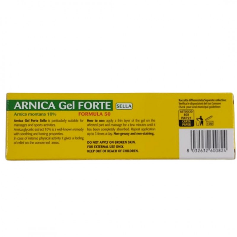 ARNICA 10% GEL FORTE FORMULA 50 72 ML ARNICA 10% GEL FORTE FORMULA 50 72 ML