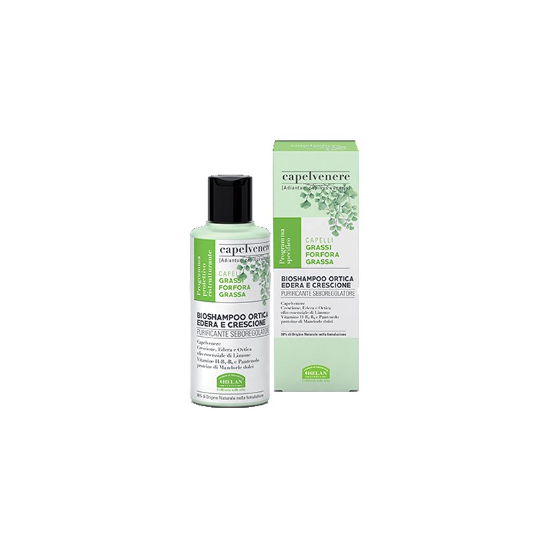 BioShampoo Ortica, Edera e Crescione per Capelli Grassi e Forfora 200 ml BioShampoo Ortica, Edera e Crescione per Capelli Grassi e Forfora 200 ml