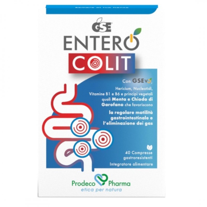 Foto di GSE Entero Colit Integratore Antiossidante per Intestino 40 Compresse