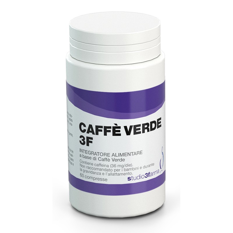 Studio 3F Caffé Verde Integratore Antiossidante 60 Compresse Singole