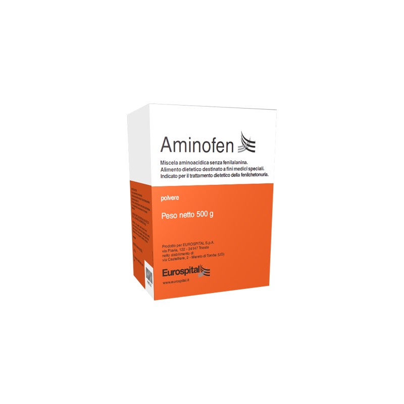 Aminofen per Trattamento Dietetico Fenilchetonuria 500 g Aminofen per Trattamento Dietetico Fenilchetonuria 500 g