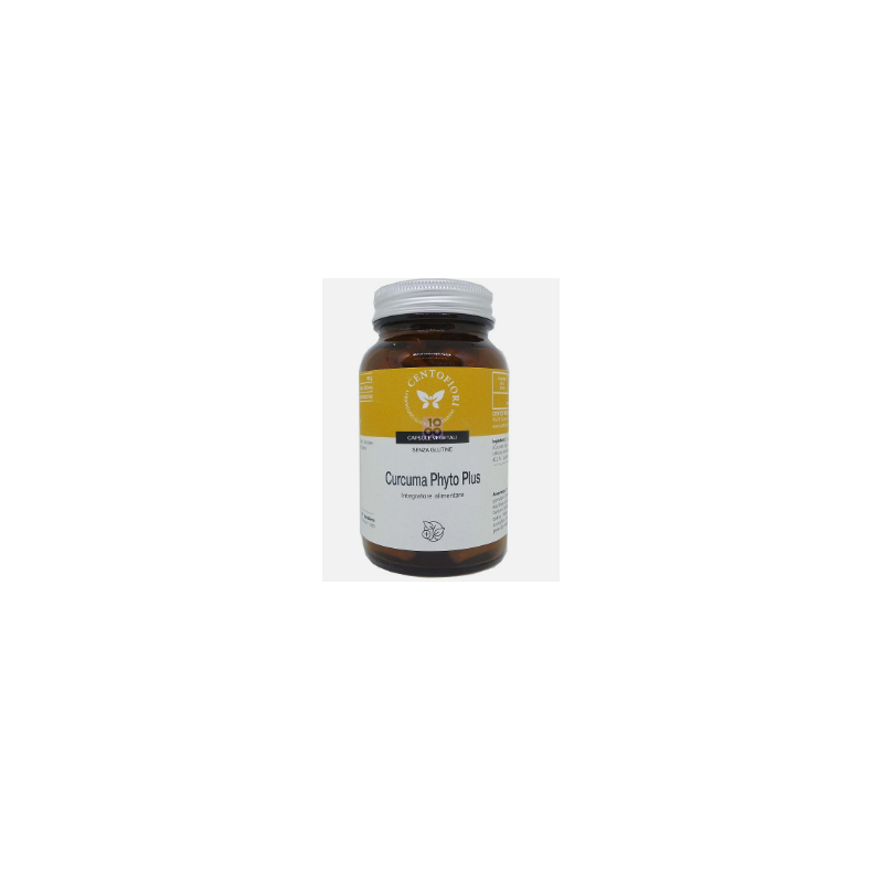 Cento Fiori Curcuma Phyto Plus Integratore per Benessere Intestinale 100 Capsule Singole