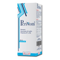 Flacone con Perivom Gocce Integratore Energizzante 30ml