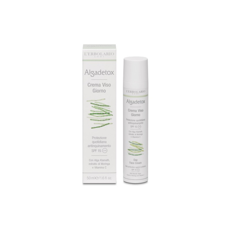 Algadetox Crema Viso per Protezione e Idratazione 50 ml