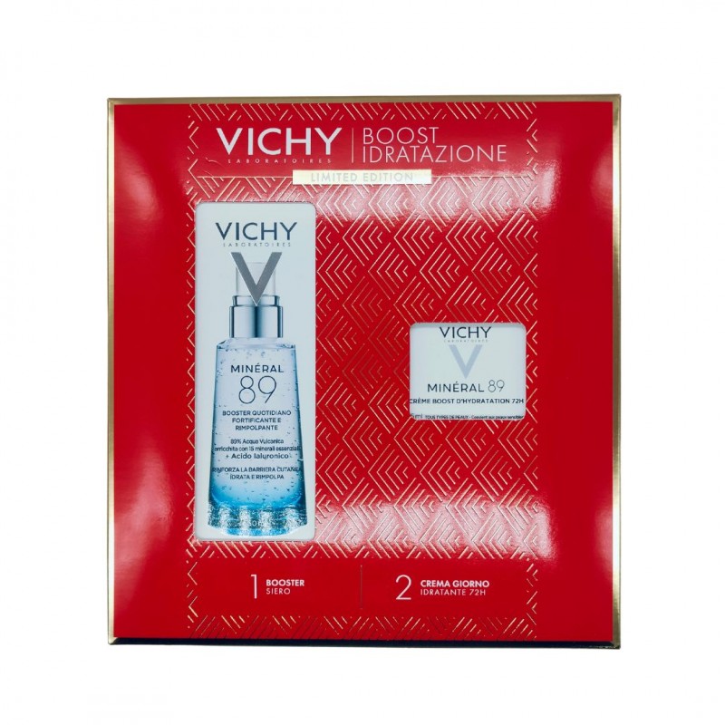 Vichy Boost Idratazione Cofanetto Natale 2023 Mineral 89 2 Pezzi