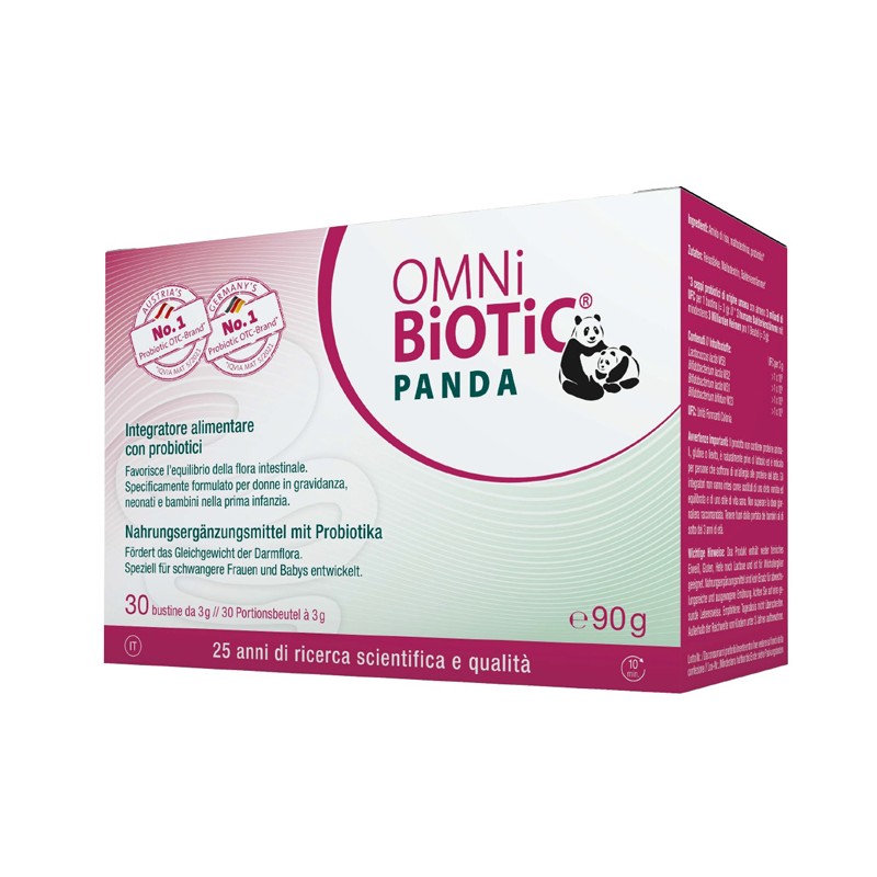 OMNi-BiOTiC PANDA per Equilibrio Flora Intestinale 30 Bustine da 3 g OMNi-BiOTiC PANDA per Equilibrio Flora Intestinale 30 Bustine da 3 g