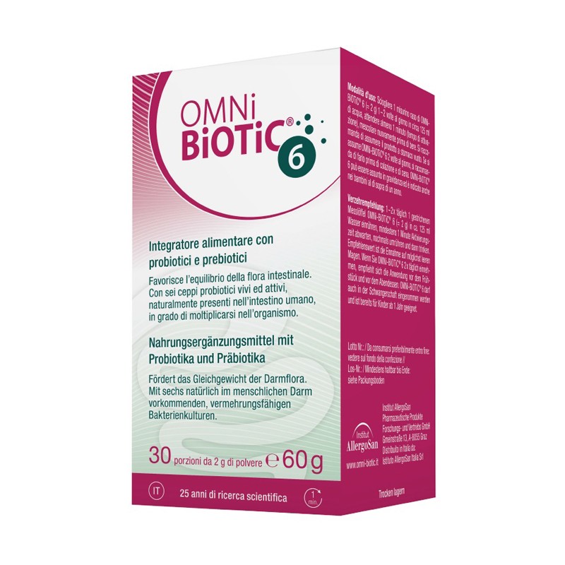 OMNi-BiOTiC 6 per Equilibrio Intestinale 60 g