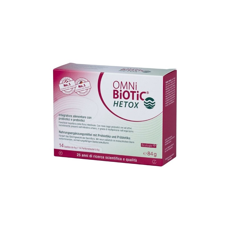OMNi-BiOTiC HETOX per Equilibrio Intestinale 14 Bustine da 6 g OMNi-BiOTiC HETOX per Equilibrio Intestinale 14 Bustine da 6 g
