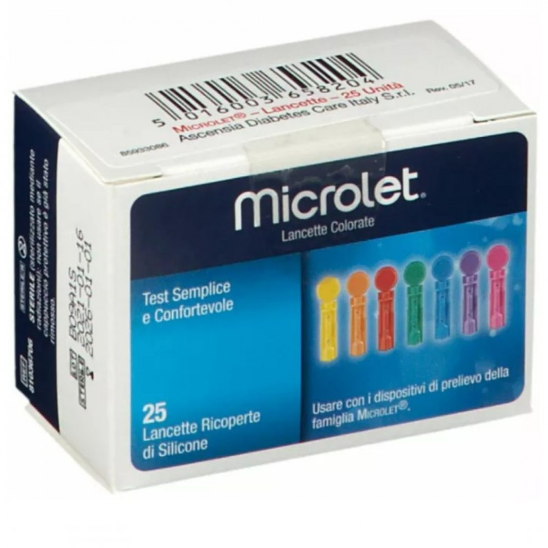 Bayer Microlet Lancette Pungidito 25 Pezzi