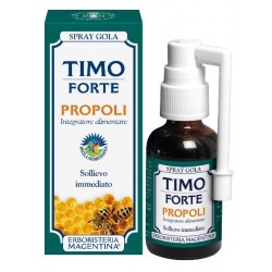 Flacone con Erboristeria Magentina Timo Forte Integratore per Gola 30ml Flacone con Erboristeria Magentina Timo Forte Integratore per Gola 30ml