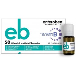 confezione di Enteroben 50 Miliardi Integratore per Intestino 10 Flaconcini Singoli confezione di Enteroben 50 Miliardi Integratore per Intestino 10 Flaconcini Singoli