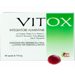 Vitox Integratore per Pelle 60 Capsule Vitox Integratore per Pelle 60 Capsule