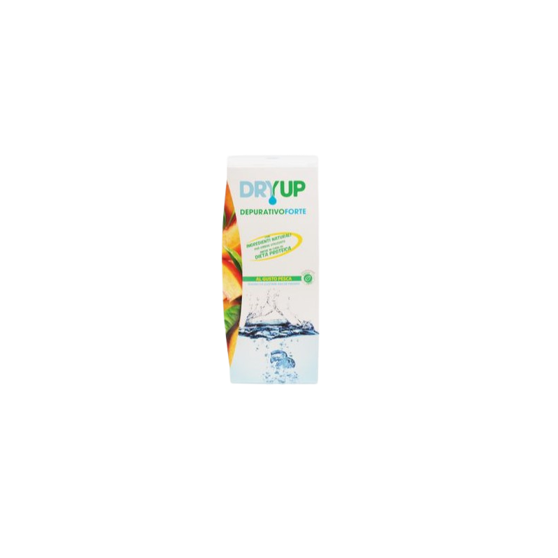 Flacone con Dryup Depurativo Forte Integratore per Depurazione 300ml Flacone con Dryup Depurativo Forte Integratore per Depurazione 300ml
