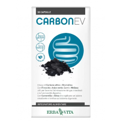 confezione di Carbonev Integratore per Digestione 30 Capsule Singole confezione di Carbonev Integratore per Digestione 30 Capsule Singole