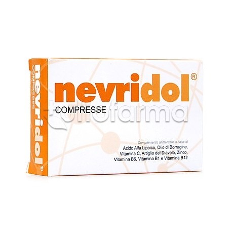 Shedir Nevridol Integratore per Nevralgie 40 Compresse