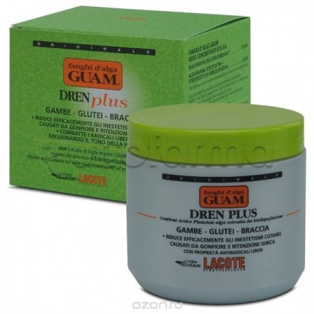 Guam Fango Alga Dren Plus Anticellulite Drenante 500 g