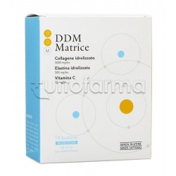 confezione di DDM Matrice Integratore di Collagene per Tessuti 14 bustine