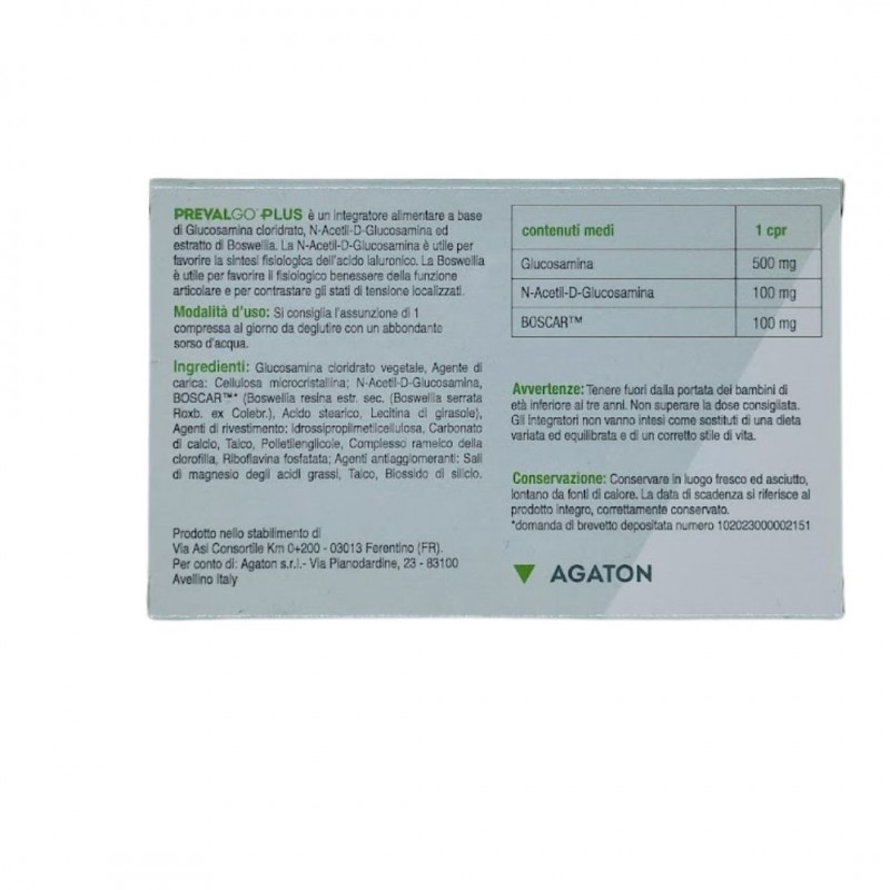 PREVALGO PLUS 20 COMPRESSE