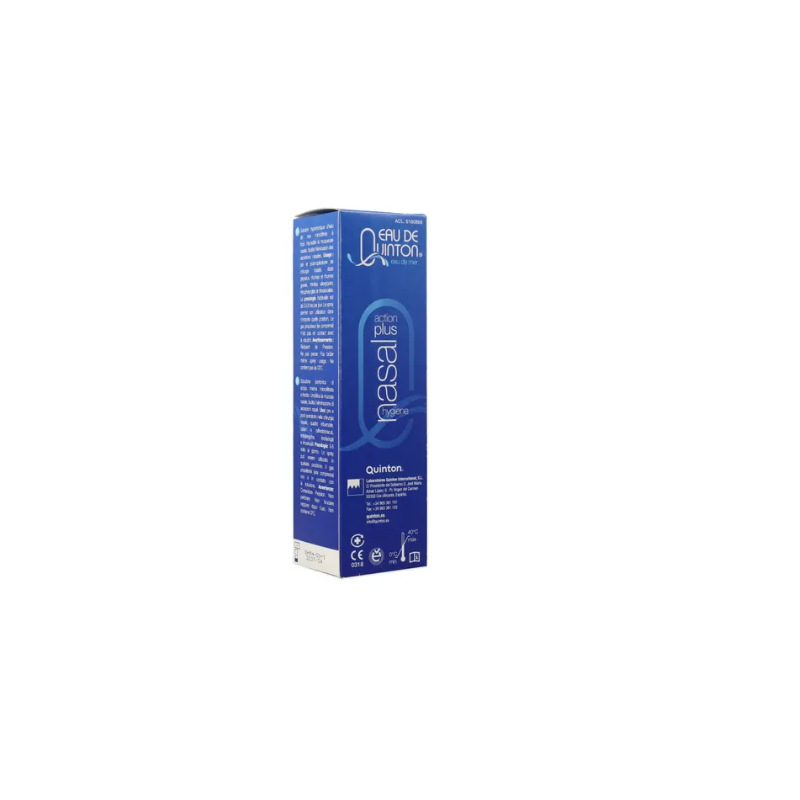 Flacone con Dr.Cagnola Quinton Spray Nasale Ipertonico 100ml Flacone con Dr.Cagnola Quinton Spray Nasale Ipertonico 100ml