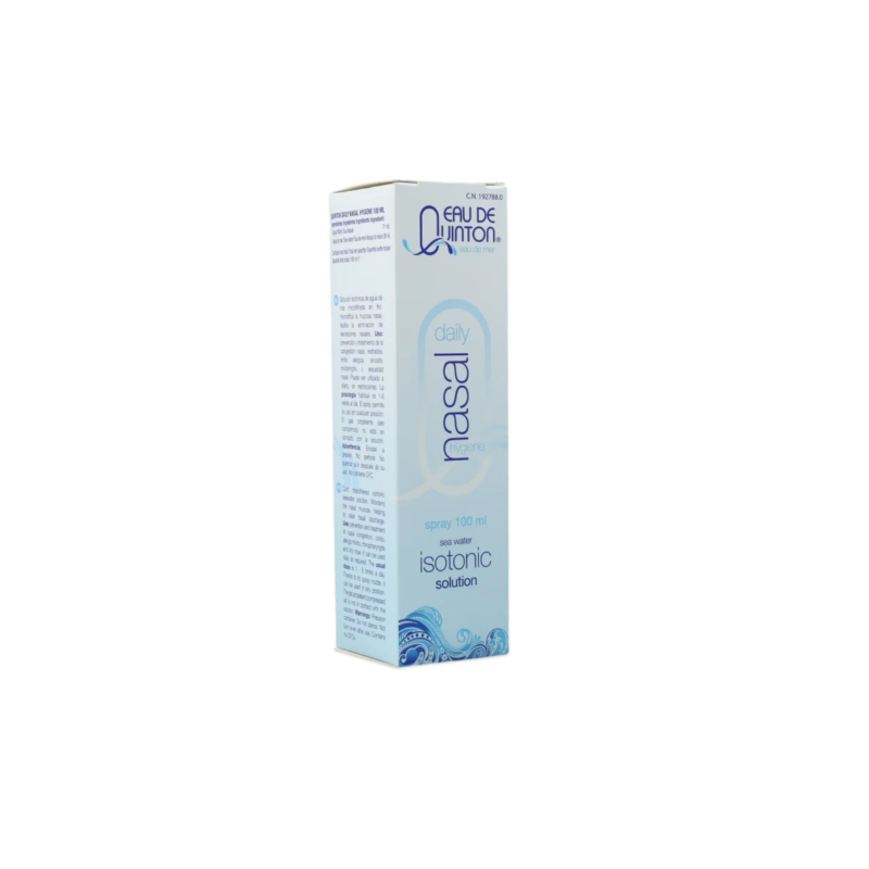 Flacone con Dr. Cagnola Quinton Spray Nasale per Uso Quotidiano 100ml Flacone con Dr. Cagnola Quinton Spray Nasale per Uso Quotidiano 100ml