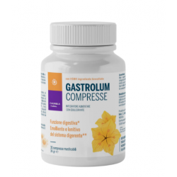 Scatola con Dr. Cagnola Gastrolum Integratore per Digestione 30 Compresse Singole