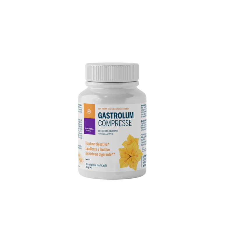 Scatola con Dr. Cagnola Gastrolum Integratore per Digestione 30 Compresse Singole Scatola con Dr. Cagnola Gastrolum Integratore per Digestione 30 Compresse Singole