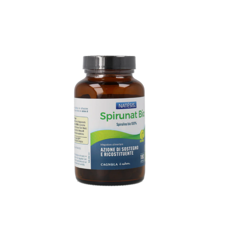 Dr.Cagnola Spirunat Bio Integratore Energizzante e Antiossidante 180 Compresse Singole