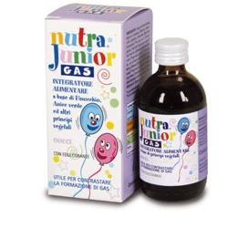 Flacon con Nutra Junior Gas Integratore per Intestino Bambini Gocce 50ml