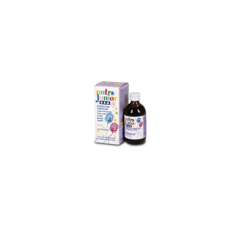 Flacon con Nutra Junior Gas Integratore per Intestino Bambini Gocce 50ml Flacon con Nutra Junior Gas Integratore per Intestino Bambini Gocce 50ml